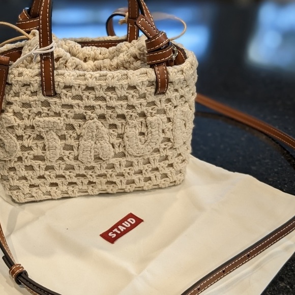 STAUD | RIA Crochet Bag - Picture 2 of 5